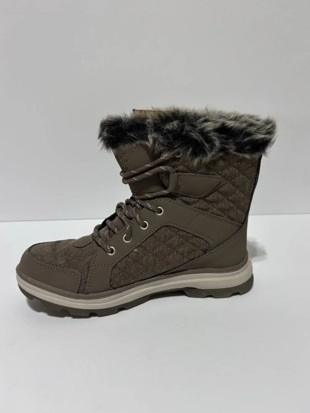 Ryka Women’s Brisk Mink Brown Winter Boots, Size 6 Wide